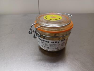 Vente Foie gras aux oignons caramélisés 130gr